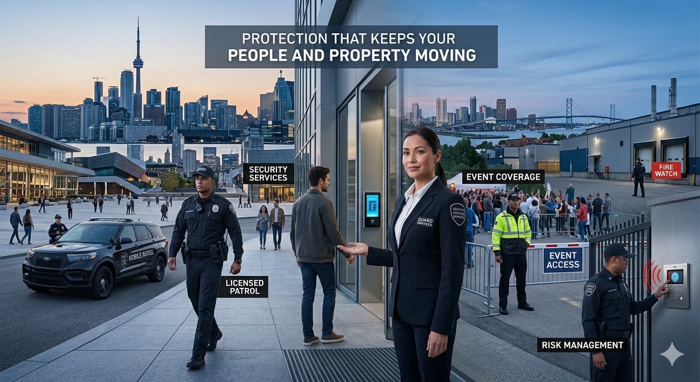 Professional security services for businesses and facilities