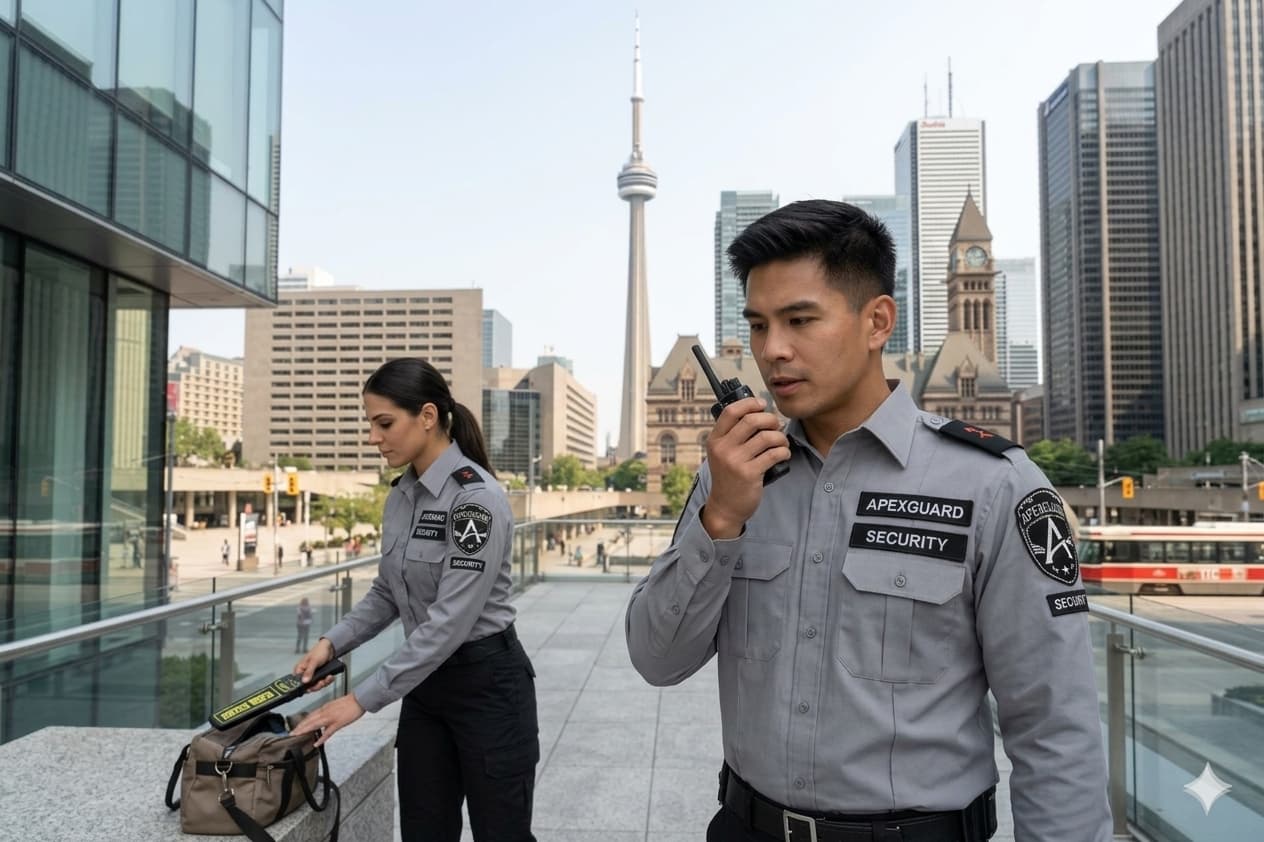 ApexGuard security services in Toronto and the GTA